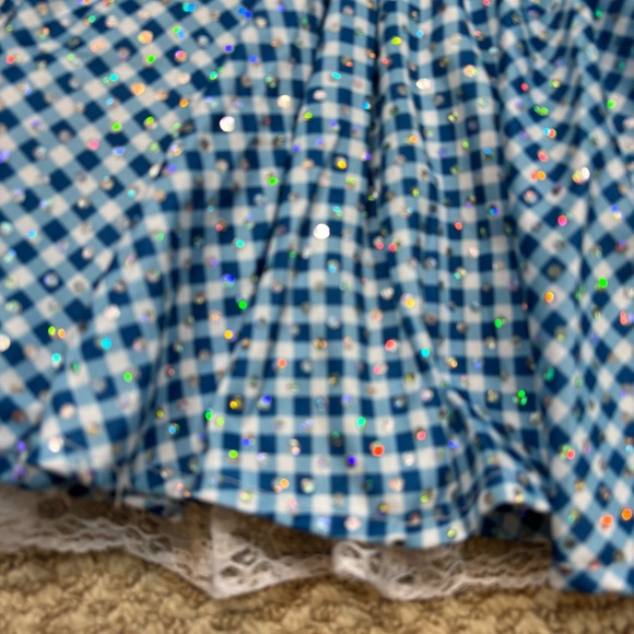 Rubies Costumes Girls' Sparkling Wizard of Oz Dorothy Costume Toddler Size - Picture 11 of 12